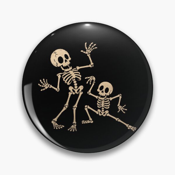 Item preview, Funny Dancing Skeleton Duo Vintage Halloween designed and sold by WILLIAMS-BR.