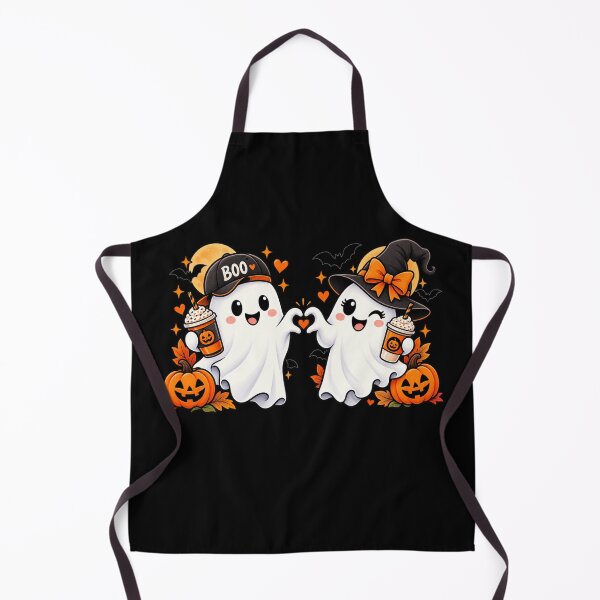 Item preview, Halloween Couple Matching Cute Ghost Couple Gift Spooky Style designed and sold by Corvoria.