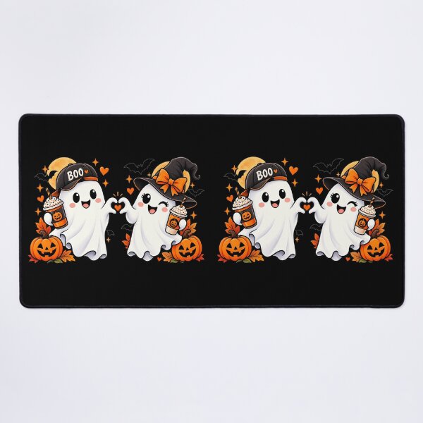 Item preview, Halloween Couple Matching Cute Ghost Couple Gift Spooky Style designed and sold by Corvoria.