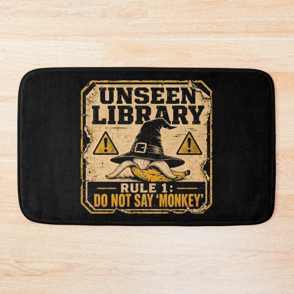Item preview, Unseen Library Warning designed and sold by agearb.
