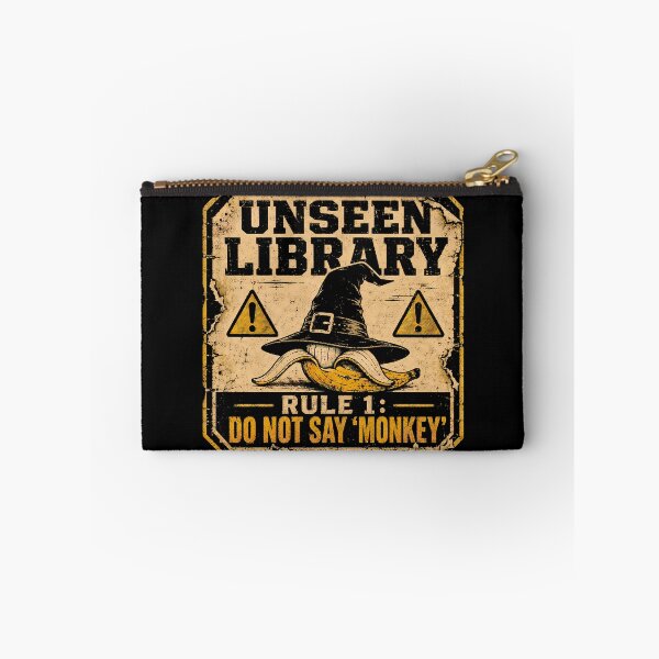 Item preview, Unseen Library Warning designed and sold by agearb.
