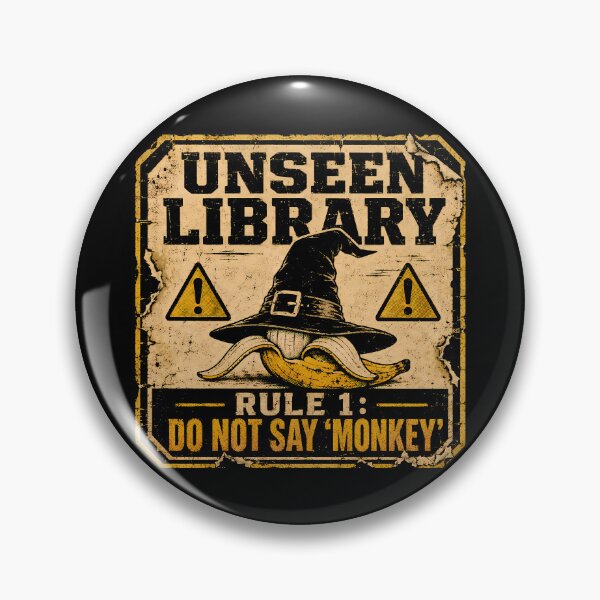 Item preview, Unseen Library Warning designed and sold by agearb.