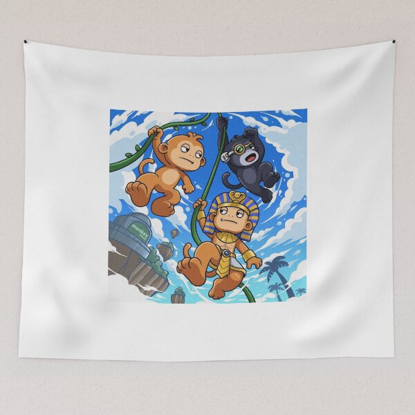 Item preview, Jungle Vines Monkey Adventure designed and sold by LemuelTshopz.