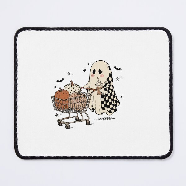 Item preview, Shy Ghost with Harvest Cart designed and sold by Tee Studio.