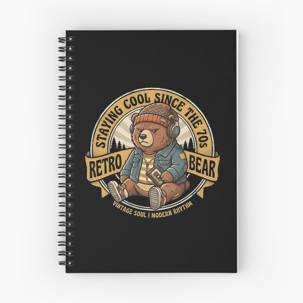 Item preview, Retro Bear Manteniéndose a la moda desde los años 70 Cassette vintage designed and sold by eihabo.