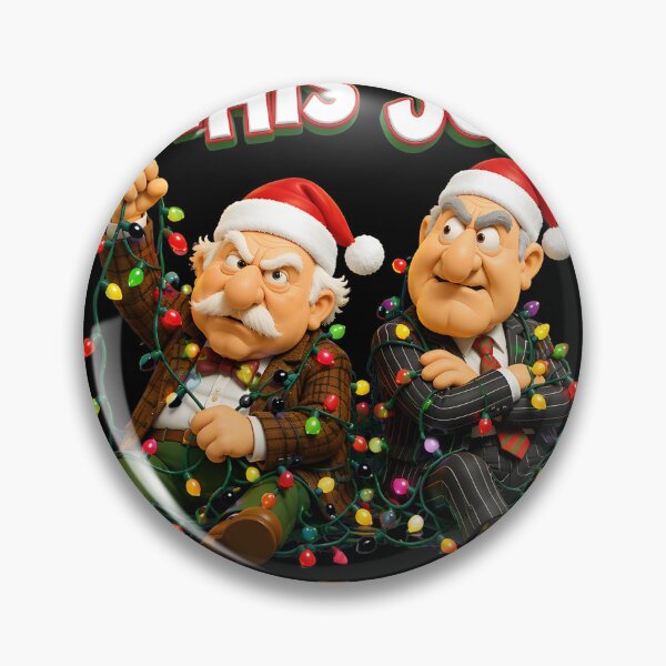 Item preview,  Is This Jolly Enough Statler And Waldorf Christmas designed and sold by obertseliser.