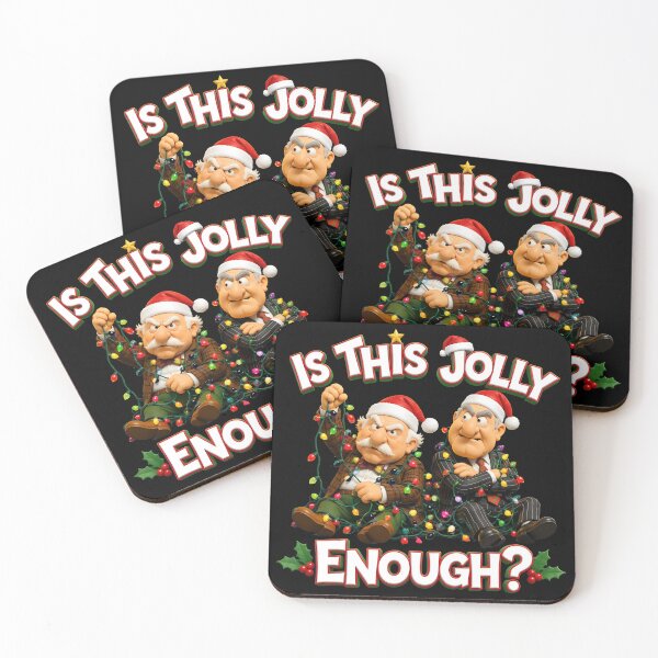 Item preview,  Is This Jolly Enough Statler And Waldorf Christmas designed and sold by obertseliser.