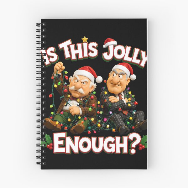 Item preview,  Is This Jolly Enough Statler And Waldorf Christmas designed and sold by obertseliser.