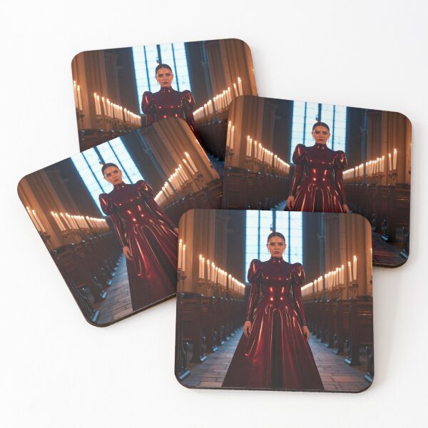 Item preview, Red Latex Dress in Gothic Cathedral Art designed and sold by Magic-Reality.
