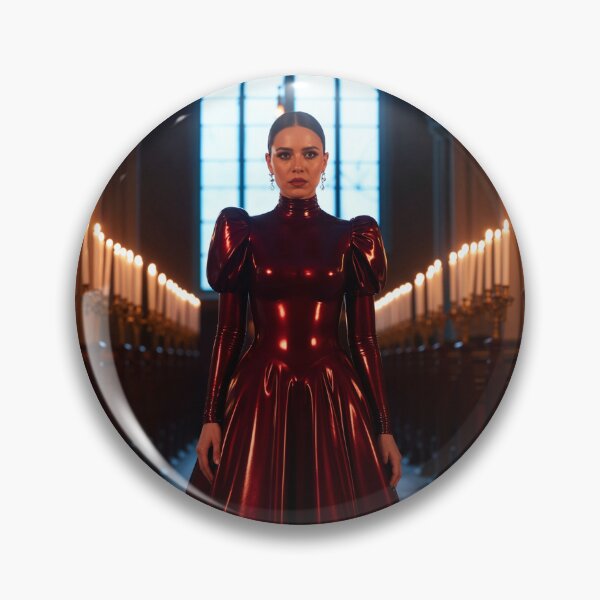 Item preview, Red Latex Dress in Gothic Cathedral Art designed and sold by Magic-Reality.