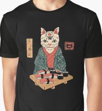 Neko Sushi Bar Graphic T-Shirt