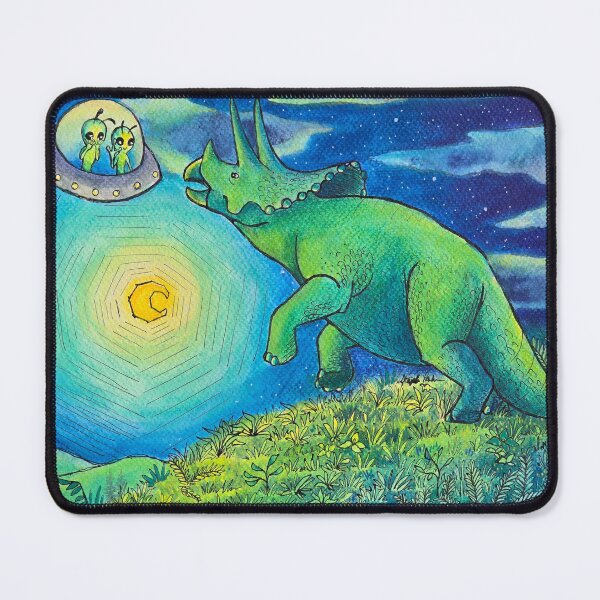 Item preview, Triceratops Meets Aliens designed and sold by JurassicParkans.
