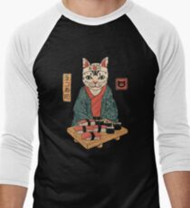 Neko Sushi Bar Men's Baseball ¾ T-Shirt