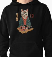 Neko Sushi Bar Pullover Hoodie