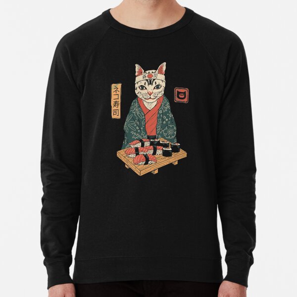 Neko Sushi Bar Lightweight Sweatshirt