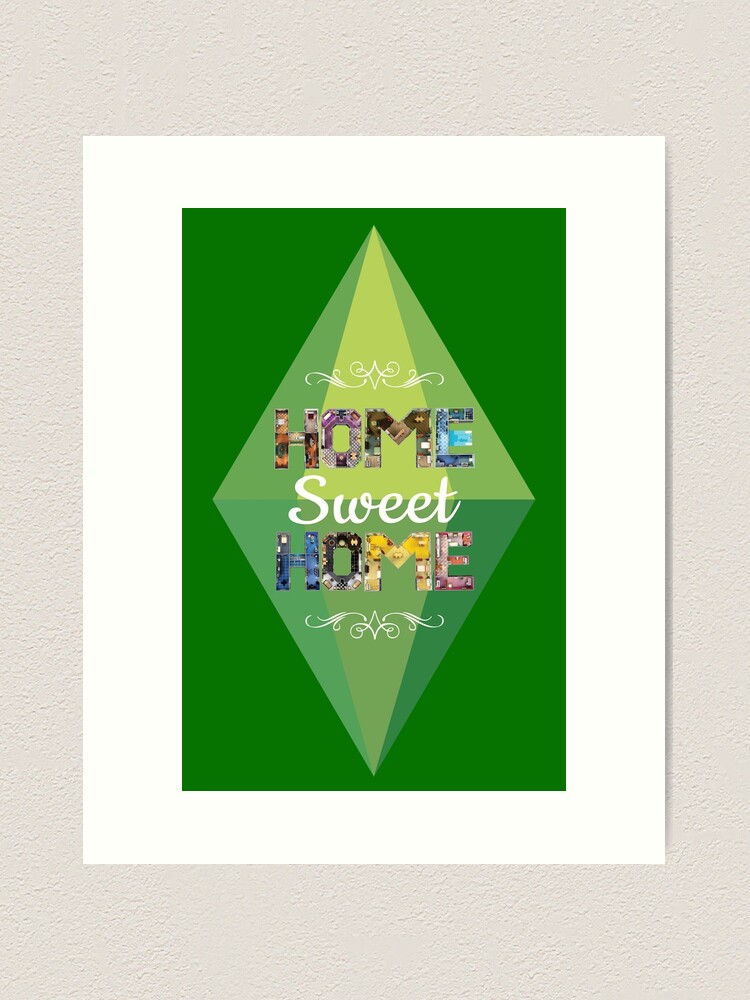 Alternate view of Home Sweet Home Art Print