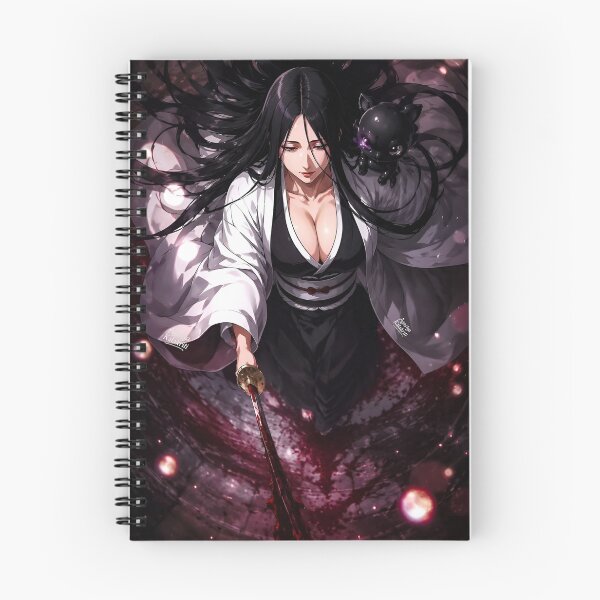 Item preview, Dark Samurai Woman – Crimson Sword Warrior Anime Girl with Black Cat designed and sold by Dyan4.