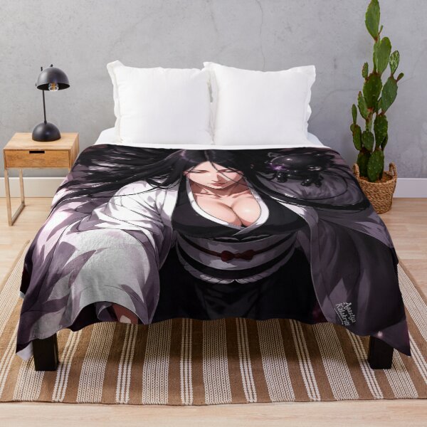 Item preview, Dark Samurai Woman – Crimson Sword Warrior Anime Girl with Black Cat designed and sold by Dyan4.