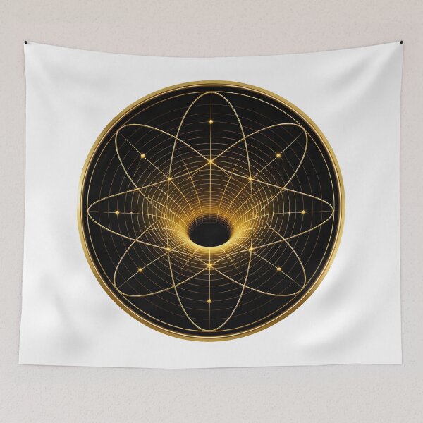 Item preview, Golden Wormhole | Luxury Space Symbol designed and sold by simaso.