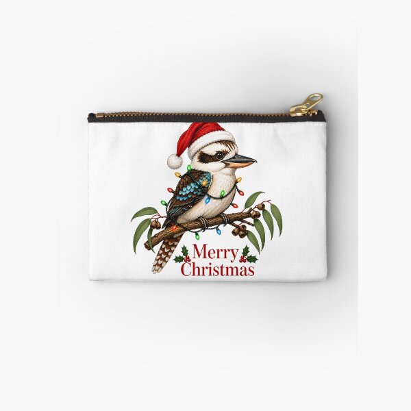 Item preview, Laughing Kookaburra Christmas – Merry Christmas Australian Bird with Lights designed and sold by SVALANART.