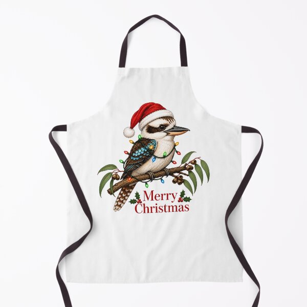 Item preview, Laughing Kookaburra Christmas – Merry Christmas Australian Bird with Lights designed and sold by SVALANART.