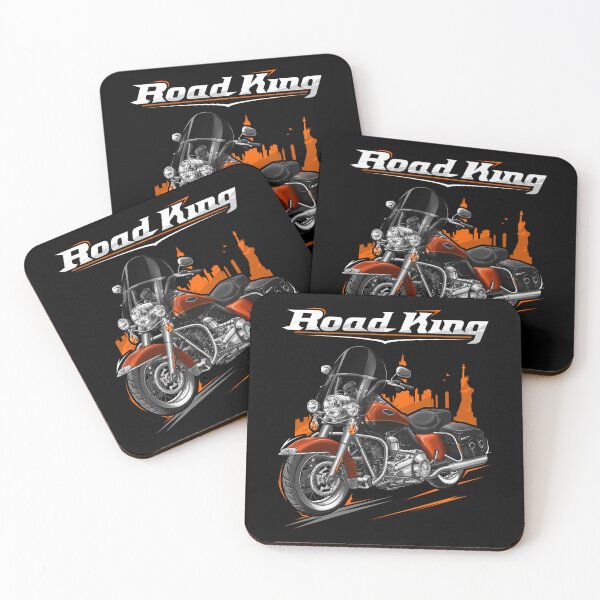 Item preview, Motorcycle Road King Classic FLHRC 1998-2000 Aztec Orange & Diamond Ice for Motorcycle Riders designed and sold by MotoApparelHub.
