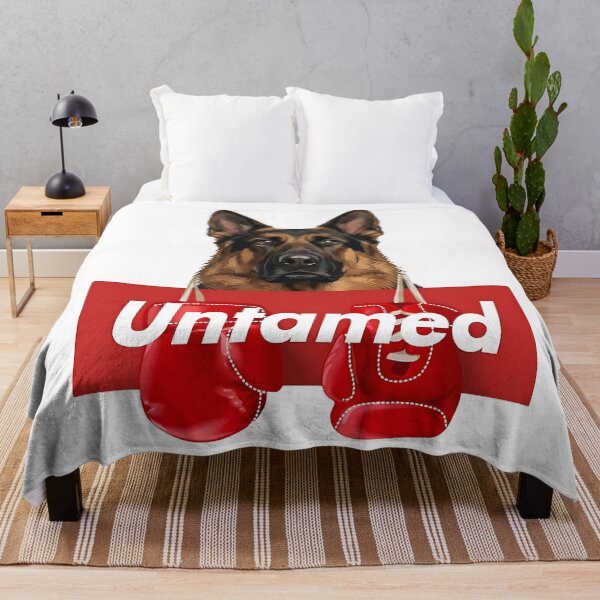 Item preview, Untamed German Shepherd Boxing Gloves Dog Fighter designed and sold by artworkathome.