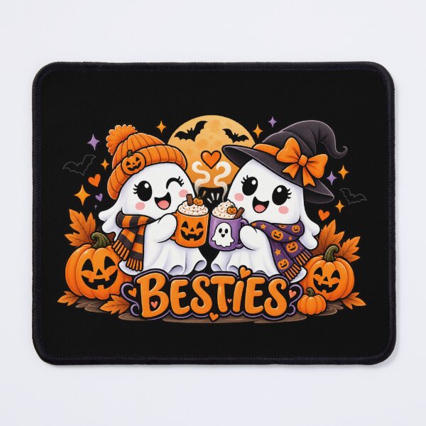 Item preview, Halloween Besties Matching Cute Ghost Best Friend Gift Style designed and sold by Corvoria.