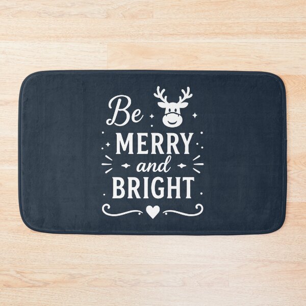 Item preview, Be Merry and Bright – Reindeer Christmas Art designed and sold by Tklezardesigns.