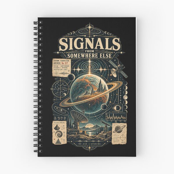 Item preview, Signals From Somewhere Else Cosmic Archive designed and sold by karudondesigns.