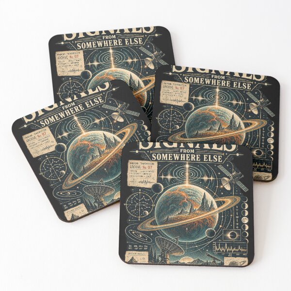 Item preview, Signals From Somewhere Else Cosmic Archive designed and sold by karudondesigns.