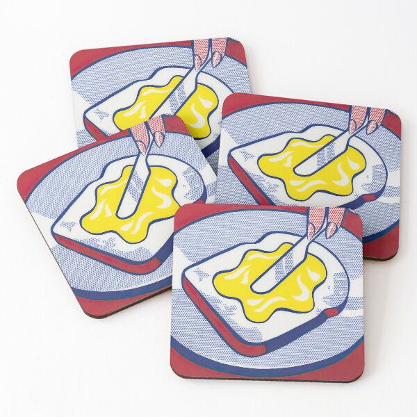 Item preview, Roy Lichtenstein, mustard on white designed and sold by DavidSrna.