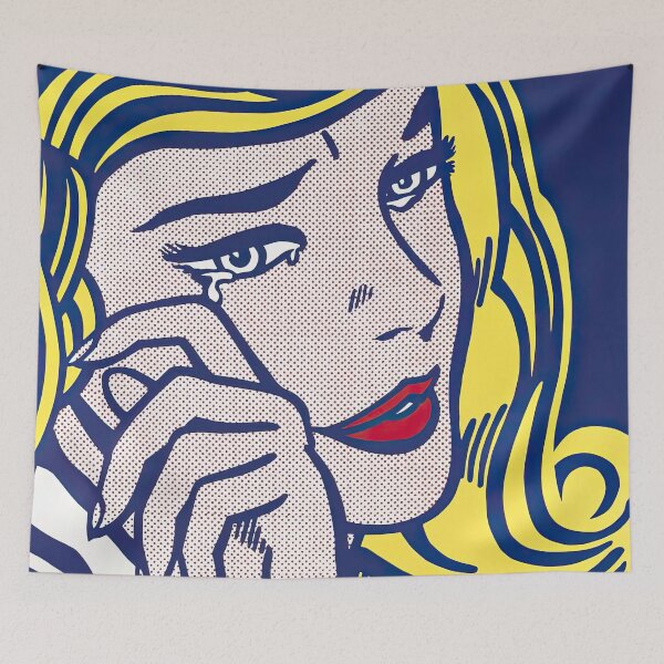 Item preview, Roy Lichtenstein, Crying Girl #1 designed and sold by DavidSrna.