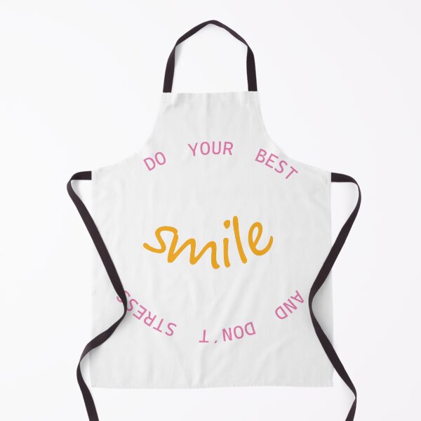 Item preview, Do Your Best And Don't Stress Smile Positive Quote designed and sold by MiPa78.