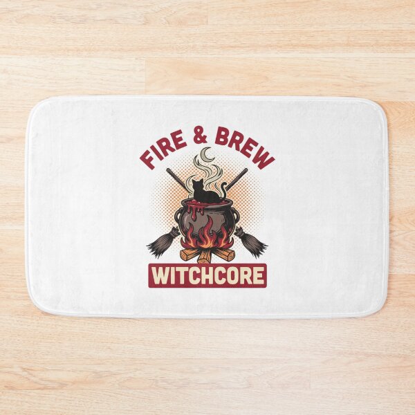 Item preview, Fire & Brew Cauldron T-Shirt | Witchcore Halloween Graphic Tee v5 designed and sold by DarylWelsh2024.