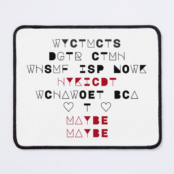 Item preview, WYCTMCTS? IYKYK -- Quirky text designed and sold by Maria is Loud.