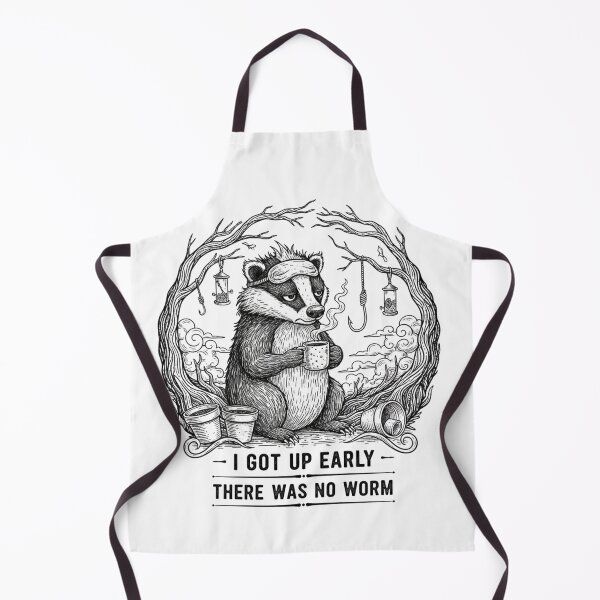 Item preview, I Got Up Early There Was No Worm 5 designed and sold by Positive&FunnyThings.