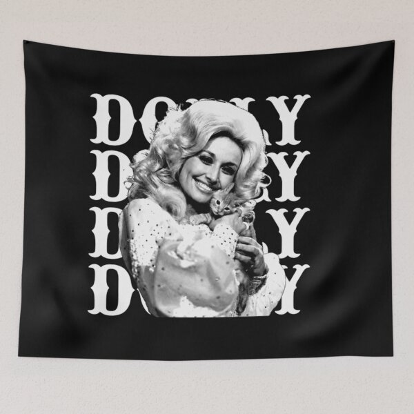Item preview, Dolly Parton, Retro Western Country Music designed and sold by moonfullStudio.