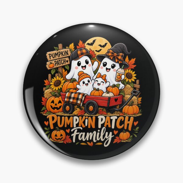 Item preview, Pumpkin Patch Family Halloween Gift Cute Ghost Fall Style designed and sold by Corvoria.