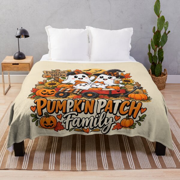 Item preview, Pumpkin Patch Family Halloween Gift Cute Ghost Fall Style designed and sold by Corvoria.
