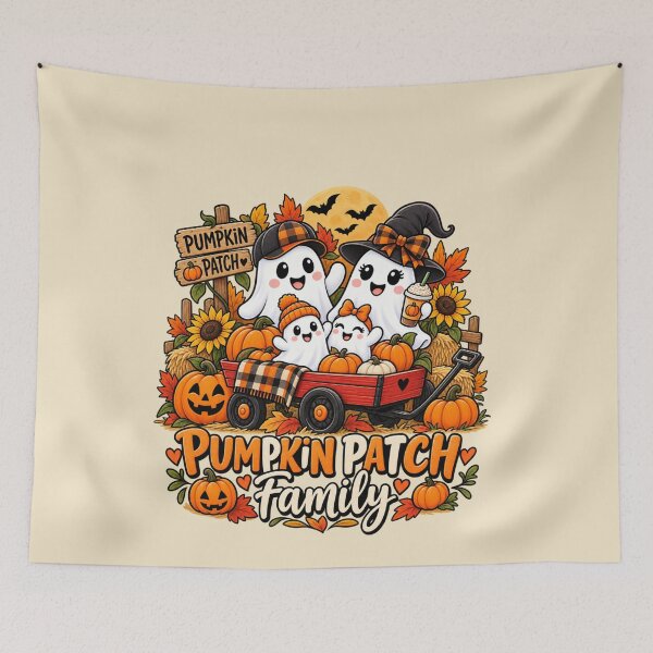 Item preview, Pumpkin Patch Family Halloween Gift Cute Ghost Fall Style designed and sold by Corvoria.