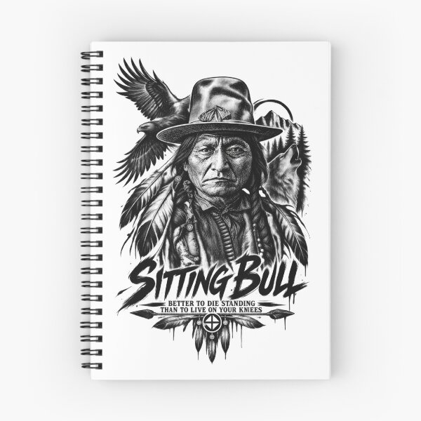 Item preview, Sitting Bull Black Edition designed and sold by Shirts And Clothing XXX.
