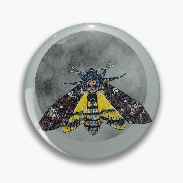 Item preview, Deaths Head Hawkmoth ~ Scientific Illustration designed and sold by wolveshaunt.