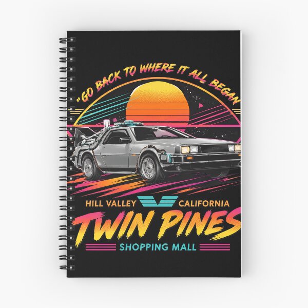 Item preview, Twin Pines Mall Retro Time Travel Car designed and sold by obertseliser.