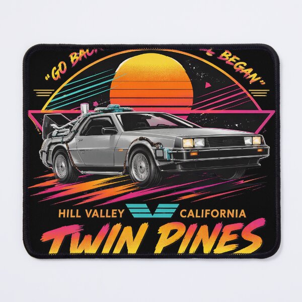 Item preview, Twin Pines Mall Retro Time Travel Car designed and sold by obertseliser.