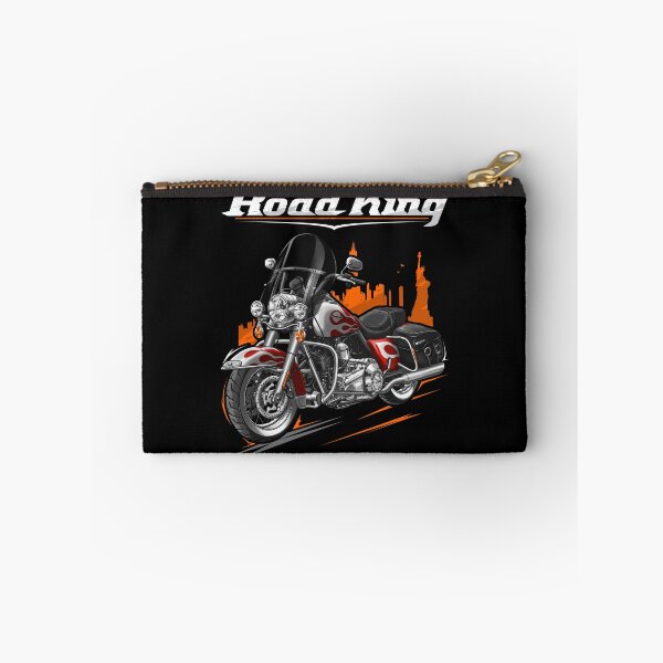 Item preview, Motorcycle Road King Classic FLHRC 2000 Red + Silver Fire for Motorcycle Riders designed and sold by MotoApparelHub.