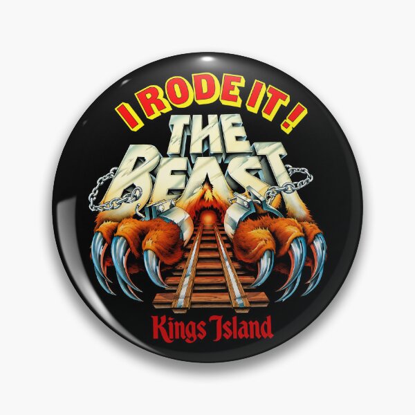 Item preview, I Rode It! The Beast Defunct Roller Coaster King's Island Ohio designed and sold by darklordpug.