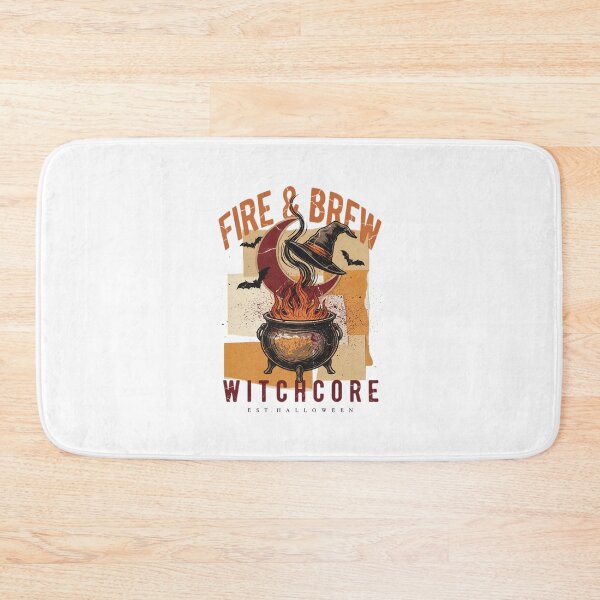 Item preview, Fire & Brew Cauldron T-Shirt | Witchcore Halloween Graphic Tee v6 designed and sold by DarylWelsh2024.