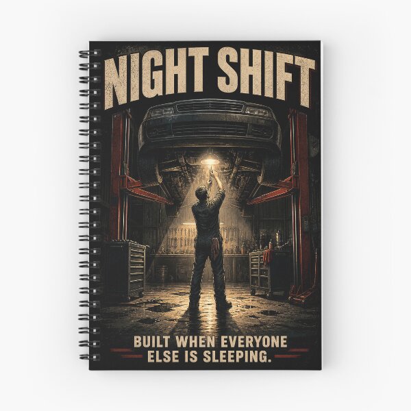 Item preview, Night Shift Mechanic Garage Artwork designed and sold by MHSTUDIO1307.