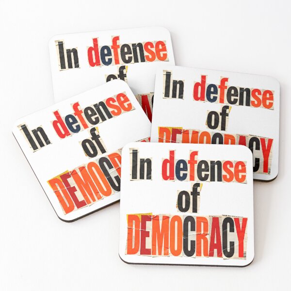 Item preview, In defense of DEMOCRACY designed and sold by PrintLabStudio.